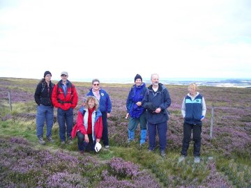 Group in the heather